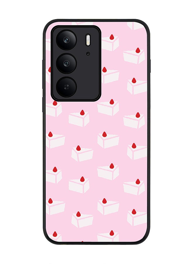 Stylizedd For Realme C75x / C75 4G Case,Slim fit Camera Protection, Shockproof Thin Phone cover  - Cake Piece - Image 1